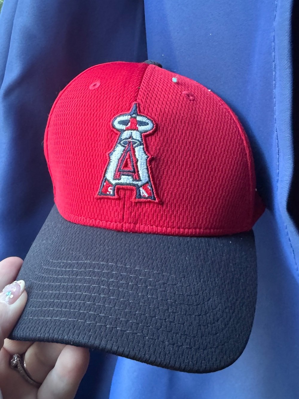 Los Angeles Angels MLB Red & Black Baseball Cap